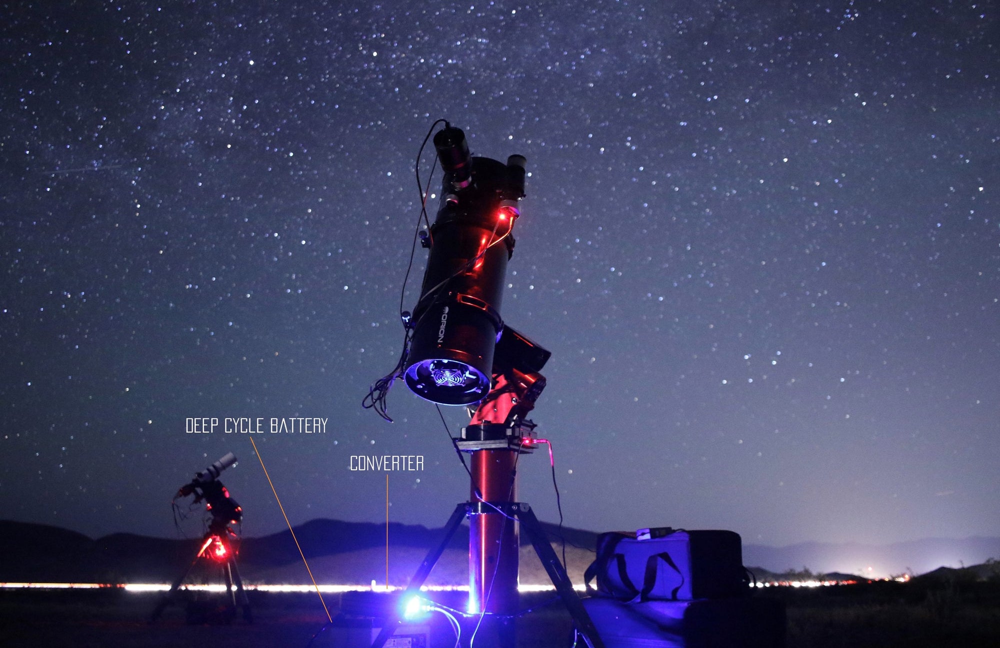 Telescope Power for Astrophotography - at Home & On the Go
