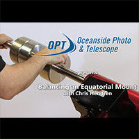 Balancing an Equatorial Mount with Chris Hendren
