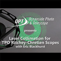 Laser Collimation for TPO Ritchey-Chretien Scopes