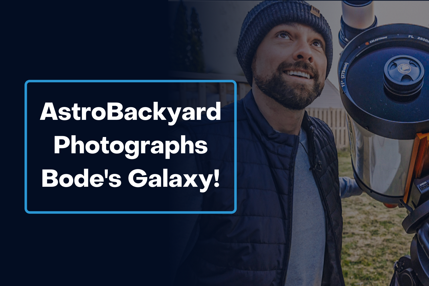 AstroBackyard Photographs Bode's Galaxy!