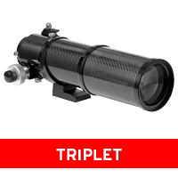 Triplet Refracting Telescopes