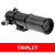 Triplet Refracting Telescopes