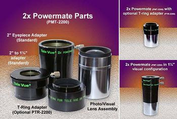 Tele Vue 2.5x 1.25-inch PowerMate | OPT Telescopes