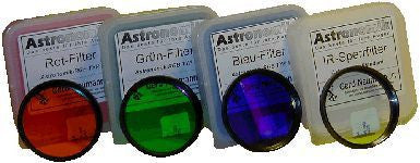 Astronomik LRGB Filter Set - 2" Round Mounted