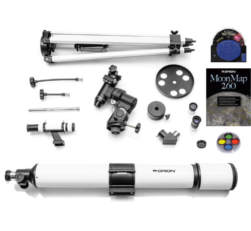 Orion Observer 90mm Equatorial Refractor Telescope Kit OPT