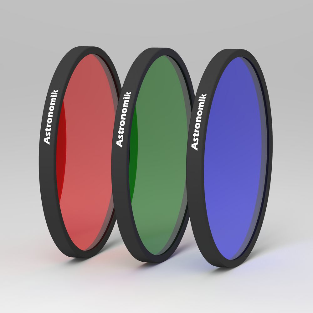 Astronomik Deep-Sky RGB Filter Set - 50mm Round | OPT Telescopes