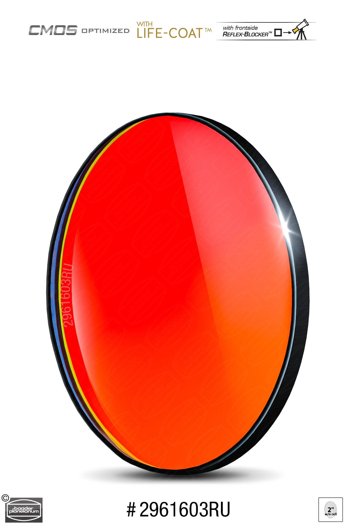 Baader CMOS Optimized RGB-R Filter 47.4mm