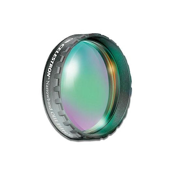Celestron Oxygen III (OIII) Narrowband Filter - 1.25" Round Mounted