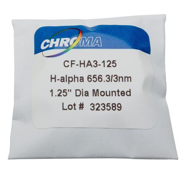 Chroma H-Alpha 3nm Narrow Band Filters