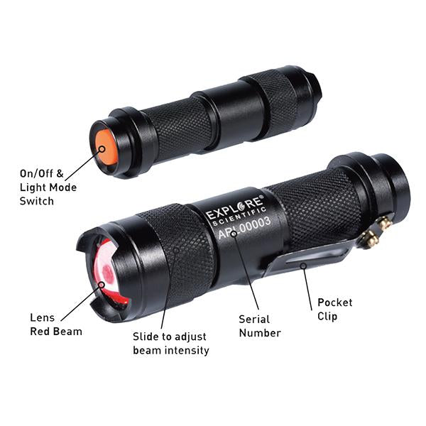 アストロア ライドライン FR 3種 Explore Scientific Astro R-Lite Flash Light | OPT Telescopes