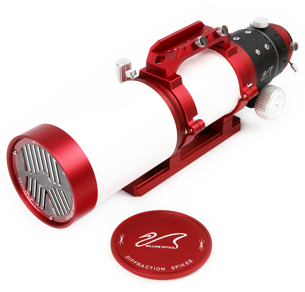William Optics Gran Turismo 81 APO Triplet Refractor Telescope - Red