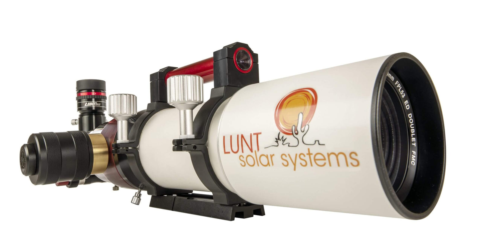 LUNT 80MM MODULAR TELESCOPE, H-ALPHA WITH B1200 AND 2" RACK & PINION FOCUSER