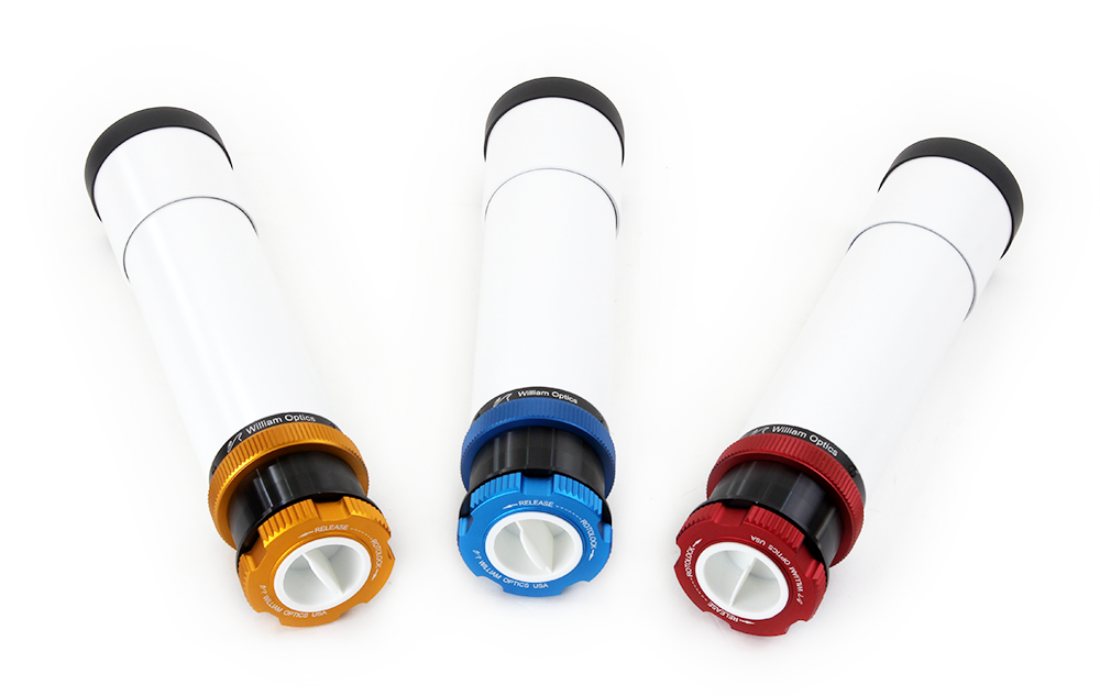 William Optics 50mm RotoLock Guide Scope - White + Red