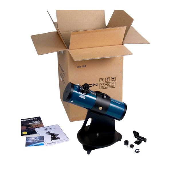  Orion StarBlast 4.5 Astro Reflector Telescope for Beginners -  Compact & Portable for Travel or Backyard Astronomy - Includes Eyepieces  and Accessories : Reflecting Telescopes : Electronics