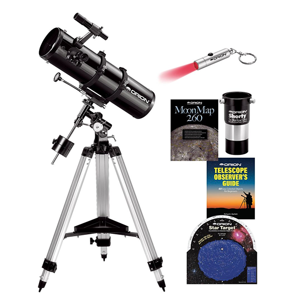 Short tube newtonian equatorial reflector deals telescope