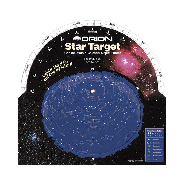 Orion Star Target Planisphere 30-50 degree