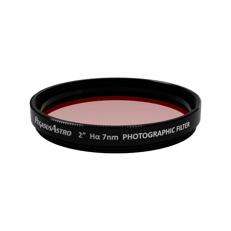 Pegasus Astro H-alpha Photographic Filter - 2" Mounted
