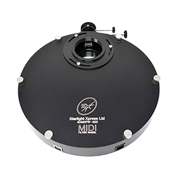 Starlight Xpress MIDI USB Filter Wheel -7 x 1-25-inch T-thread and Slimline OAG-01