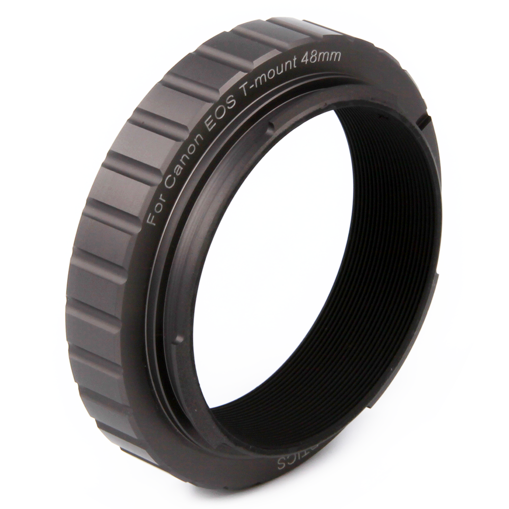 William Optics 48mm T Mount -for Canon EOS - Space Gray-side A