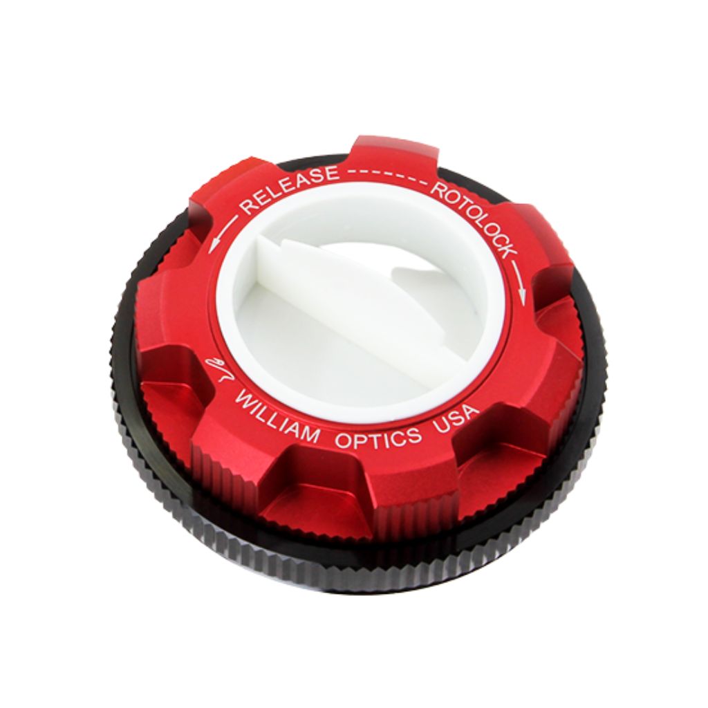 William Optic 3.5-2 Rotolock Visual Back Adapter - Red
