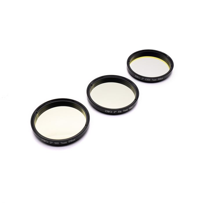 ZWO 2-Inch Narrowband Filter Set - 7nm