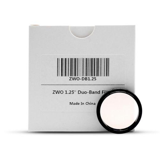ZWO Duo Band Filter 1.25 デュオバンドフィルター Amazon | ZWO デュオバンドフィルター (1.25インチ) | ZWO