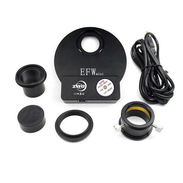 ZWO Five Position Electronic Filter Wheel - 1.25