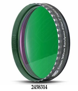 Baader Green 500nm Bandpass Filter - 2" Round Mounted
