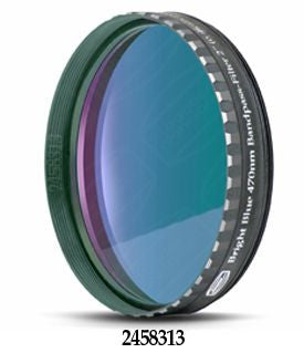 Baader Bright Blue 470nm Bandpass Filter - 2" Round Mounted