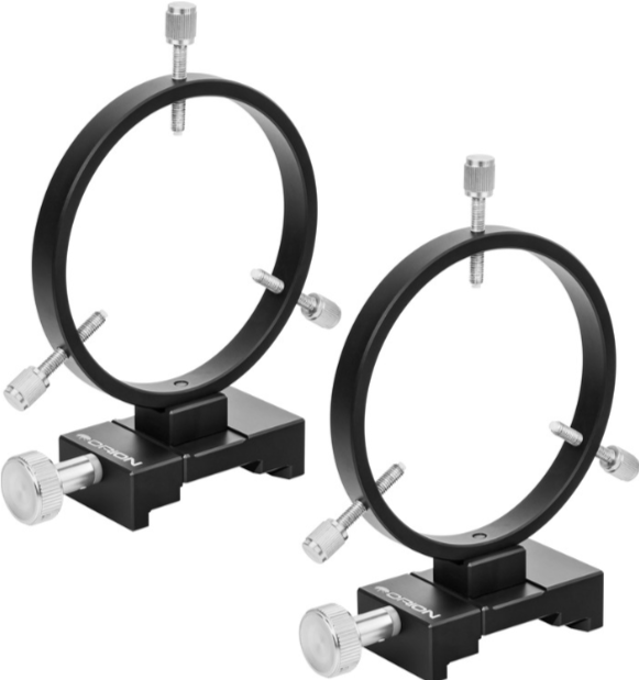 Orion 120mm Guide Scope Rings with Dual-Width Clamps