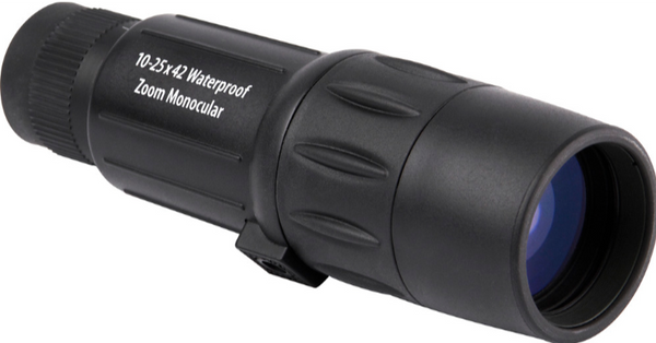 Orion Zoom Waterproof Monocular - 10-25x42 | OPT Telescopes