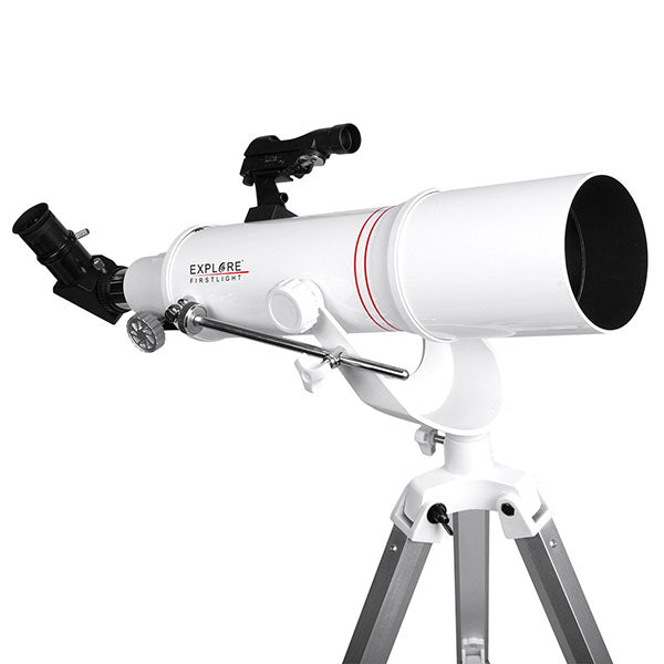 Explore Scientific Firstlight AR90mm White Tube Refractor W/ AZ Mount
