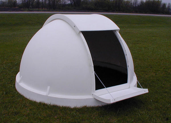 astronomy observatory tent Explora Dome 8' Observatory Dome on 10' x 10' Aluminum Building with Door