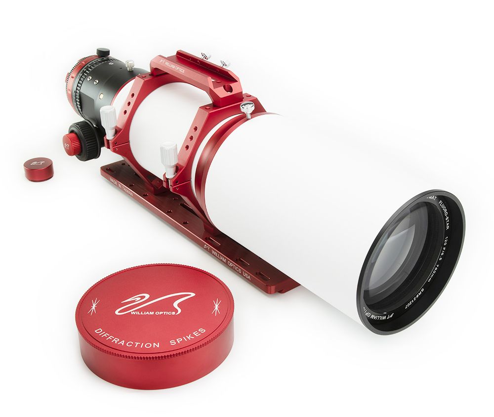 William Optics FLT120 Triplet APO Refractor Telescope - Red