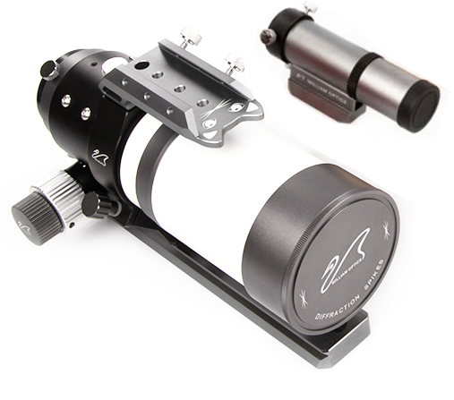 William Optics ZenithStar 61II Doublet Refractor Telescope w/ 32mm UniGuide - Grey